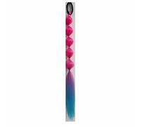 Lot de 2 extensions de cheveux colorées en forme de lanterne for queue de cheval et tresses à bulles for enfants - Accessoires de perruque amusants(Color1)