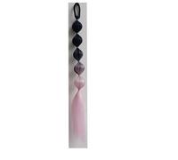 Lot de 2 extensions de cheveux colorées en forme de lanterne for queue de cheval et tresses à bulles for enfants - Accessoires de perruque amusants(Color4)