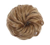 Lot de 2 extensions de cheveux synthétiques bouclés en forme de beignet pour chignon, queue de cheval pour femmes, filles, enfants, chouchous pour décorer les cheveux (1/2 pièces)