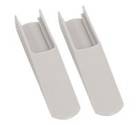 Lot de 2 extensions de pieds de chaise en PVC pour chaise de salle à manger, chaise haute, par exemple coussin, chaise longue, par exemple Ëxtension | Lot de 2 pieds de sécurité antidérapants pour