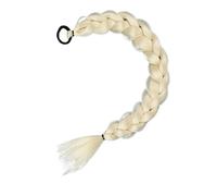 Lot de 2 extensions de queue de cheval tressées avec élastiques, cheveux synthétiques doux for femmes et filles, usage quotidien, 61 cm Pour un usage quotidien(613)