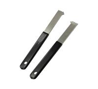 Lot de 2 extracteurs briques pavage avec grattoir à micro-dents, outil d'extraction pavés, remplacement for retrait extérieur jardin pour Enlever Pavés