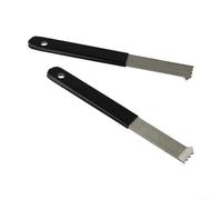 Lot de 2 extracteurs de briques de pavé avec design unique pour une gestion efficace des pavés