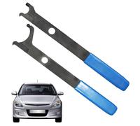 Lot de 2 extracteurs de joint de vilebrequin pour automobiles - Outil à main pour l'entretien de la voiture avec poignée antidérapante pour atelier et déplacements