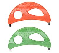 Lot de 2 extracteurs de jus Crescent compatibles avec les lames d'extracteur de jus Jack Lalanne Power CL003AP E1188 E1189 MT1000, pièces de rechange durables pour une extraction