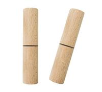 Lot de 2 extracteurs de nœuds ergonomiques pour bracelets et porte-clés en perles de silicone avec pinces en bois de hêtre pour usage quotidien