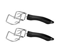 Lot de 2 extracteurs de plaque de four avec poignée pour soulever les grilles de four - Expérience confortable