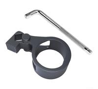 Lot de 2 extracteurs d'outils de direction pour retrait de rotule interne conçus avec une tige courbée compacte et en acier traité thermiquement pour une résistance à l'usure et à la rouille (2 pièces