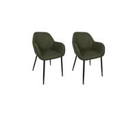 - Lot de 2 fauteuils ATOME - Kaki - Atome