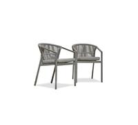 Lot de 2 fauteuils de jardin