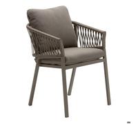 Lot de 2 fauteuils de jardin Oriengo café - Hespéride