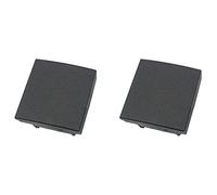 Lot de 2 faux interrupteurs factices Couvercle anti-poussière Boutons décoratifs pour Golf 5 MK5 6