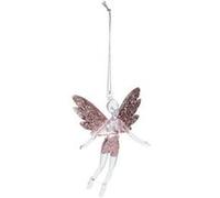 Lot de 2 fées à suspendre EDM - Ambiance de fête - Rose brillant - 72324 G