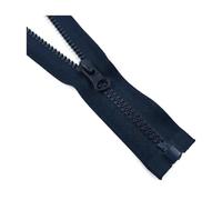 Lot de 2 fermetures éclair en résine n° 5, 40-120 cm, extrémité ouverte, pour la couture de manteaux, vestes et chaussures.,Couleur 5,120 cm