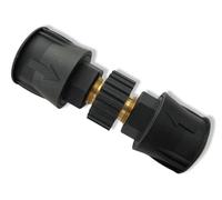 Lot de 2 fermetures rapides pour pistolet et nettoyeur haute pression Kärcher Quick Connect avec adaptateur double face M22 AG et support en plastique
