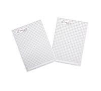 Lot de 2 feuilles A4 de type quadrillage « Freehand Designer » pour dessiner des lignes droites parfaites. Feuilles de type grille pour dessins à l'échelle..