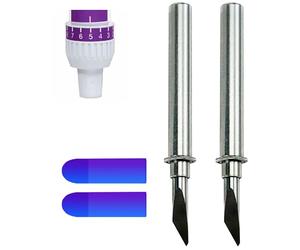 Lot de 2 feuilles CABLDF1 Deep Cut pour Brother ScanNCut2 ScanNCut DX2 DesignNCut Compatible avec CAHLF1 Holder