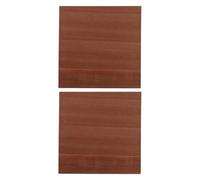 Lot de 2 feuilles de bois brut fines pour modélisme et loisirs créatifs | Bois ultrafin, coupe lisse sans bavures, se plie et se découpe facilement, pour gravure nette, croquis et peinture