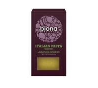 Biona Lot de 4 lasagnes de blé biologique Blanc 250 g