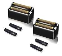 Lot de 2 feuilles de rechange pour rasoir BaByliss Barberology Double FXFS2G - Noir