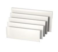 Lot de 2 feuilles thermoformées rigides en plastique ABS (20 x 25 cm) for projets créatifs DIY(4mm)