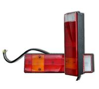 Lot de 2 Feux Arrière Classiques 7 Fonctions pour Camion, Bus, Remorque, Tracteur, Châssis, Caravane M A N