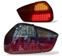 Lot De 2 Feux Arrière LED Clairs Rouge Noir BMW Série 3 E90 2005-2008