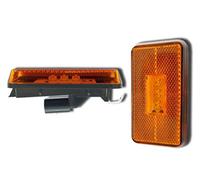 Lot de 2 feux de gabarit latéraux à 3 LED Ambre/jaune/orange pour camion série S C A N I A P/G/R/T à partir de 2004