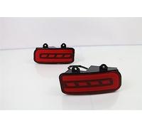 Lot de 2 Feux de Pare-Chocs arrière pour CR-V CRV 2015-2016 Feux antibrouillard arrière Feux de Virage et de freinage Style extérieur pour Voiture