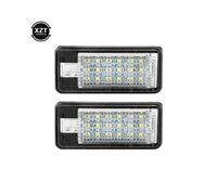 Lot de 2 feux de plaque d'immatriculation LED Canbus 12 V pour Audi A3/4 S3/4 A6 C6 A8 S8 Q7, remplacement