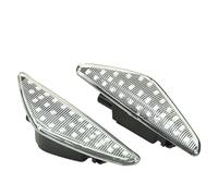 Lot De 2 Feux De Position Latéraux À LED Dynamiques Et Fumés Pour BMW X5 E70 X6 E71 E72 X3 F25, Clignotant Séquentiel Indicateur Rétroviseur(Dynamic Crystal Star)