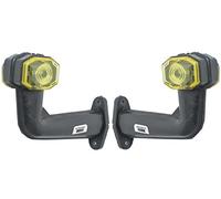 Lot de 2 feux de position LED 12 V 24 V - Marquage de camion - Blanc et rouge - Caoutchouc