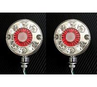 Lot de 2 feux latéraux de gabarit LED 24 V pour remorque Daf Scania Man Iveco Renault
