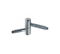 Lot de 2 fiches à visser HETTICH, acier zingué, H.39 x l.13 mm