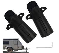 Lot de 2 fiches de remorque pour camion et camping-car | Pièces de rechange pour feux de freinage, clignotants, feux de recul, véhicules de tracteur, camions