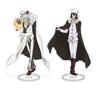 Lot de 2 Figurines de Chiens errants Nikolai Gogol Saigiku Jouno Debout - Cadeau créatif - Jouet en Acrylique - Collection d'ornements périphériques pour Les Fans