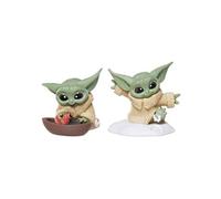 Star Wars Hasbro The Bounty Collection, Pack de 2 Figurines statiques, Grogu et ami têtard, et Marche dans la Neige, dès 4 Ans F5185 Multicolore