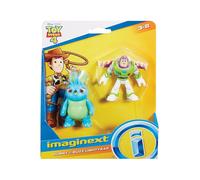 Lot de 2 figurines Imaginext Disney Pixar Toy Story Buzz l' clair et Bunny