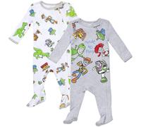 Lot de 2 figurines pour bébé garçon Disney Pixar Toy Story Buzz Lightyear Woody Zi