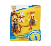 Lot de 2 figurines Woody et Forky Imaginext Disney Pixar Toy Story