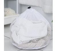 Lot de 2 Filets à Linge pour Lave-Linge,50 X 60cm, Sac à Linge,Filet à Linge Sale,RéUtilisable Sac à Pinces à Linge Avec Cordon De Serrage,Sac De Lavage Pour Chaussures Lave-Linge Sous-VêTements
