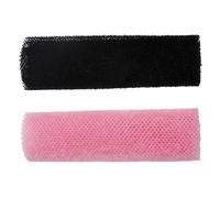 Lot de 2 filets africains authentiques avec nœuds, tissu exfoliant en nylon pour un nettoyage en profondeur, éponge exfoliante extensible jusqu'à 160 cm