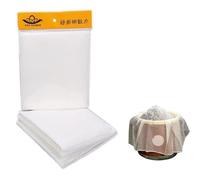Lot de 2 filets de riz 114,3 x 99,1 cm, filet de cuisson à riz anti-adhésif, filet de riz réutilisable pour la maison ou le commerce, tissu vapeur à mailles fines