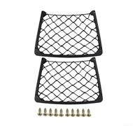 Lot de 2 filets élastiques pour transporter de petits effets personnels dans les voitures, camping-cars, remorques, navires, bus et lieux de divertissement