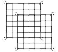 Lot de 2 Filets en Treillis Filet en Treillis Extensible de 1 5 x 1 5 m pour Plantes grimpantes Filet pour Plantes en Latex Robuste avec Crochets pour Tente Culture Jardinage Fruits et légumes