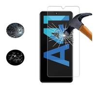 [Lot de 2] Film de protection d'écran compatible avec Samsung Galaxy A41 Verre blindé Verre trempé véritable dur 9H Transparent Anti-rayures