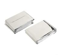 Lot de 2 Films Argentés 210x130cm pour Croissance Plantes | Double face argentée, réflexion lumière maximale, élimine points chauds, pour idéal culture intérieure