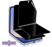 Lot De 2 Films Confidentialité Pour Samsung Galaxy Z Flip 6/5/4 ¿ Protecteur D¿Écran Tpu Flexible Anti-Espion, Anti-Rayures, Sans Bulles, Compatible Empreinte Digitale & Face Id