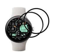 Lot de 2 films de protection d'écran en TPU souple pour Google Pixel Watch | Film de protection d'écran en verre blindé pour Google Pixel Watch 3/4 45 mm - Anti-rayures et anti-poussière