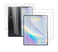 Lot de 2 films de protection d'écran en TPU souple pour Samsung Galaxy Z Fold 3 5G - Film de protection d'écran en verre blindé résistant à l'usure - Haute clarté - Film de protection en verre blindé